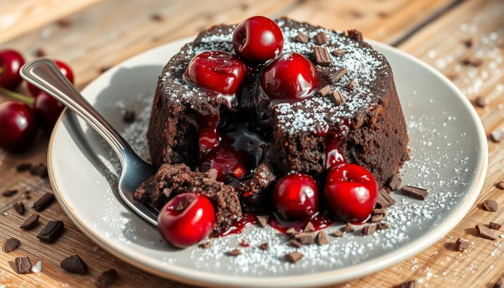 chocolate cherry dump cake
