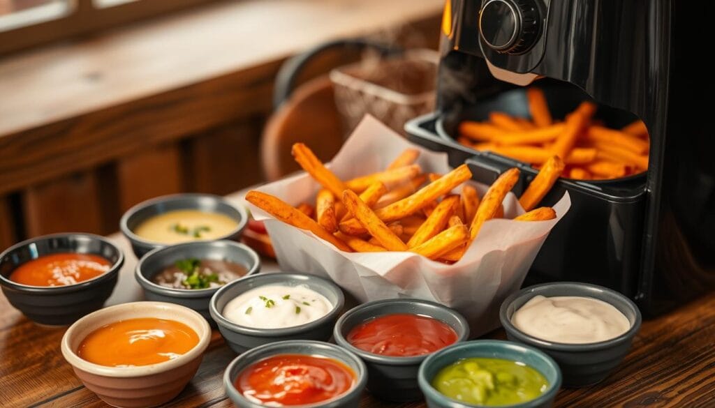 air fryer sweet potato