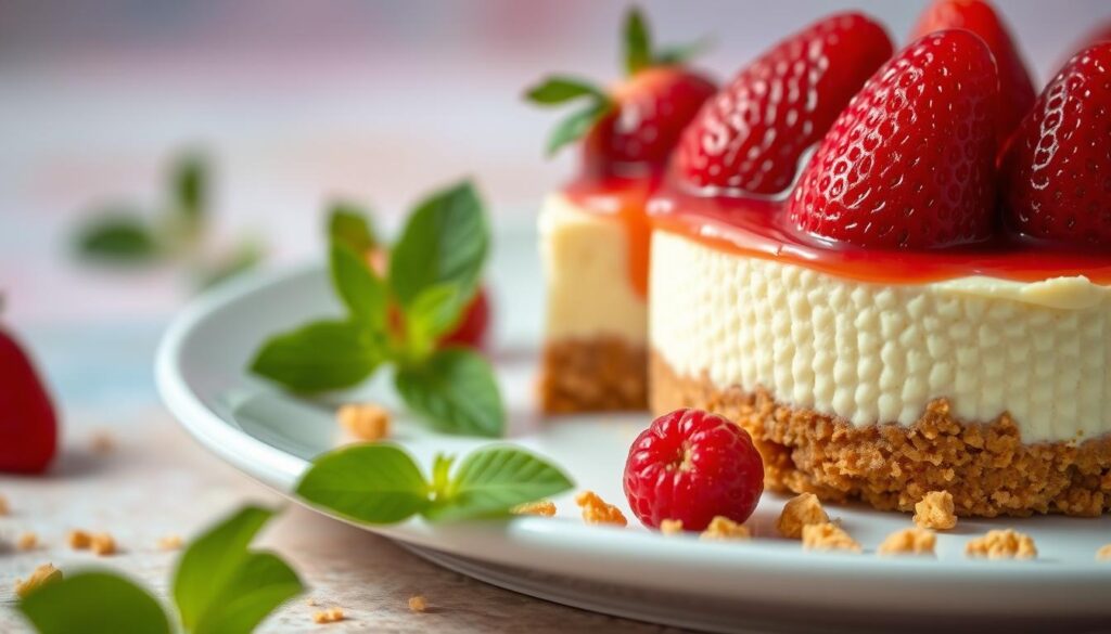 mini strawberry cheesecake recipe