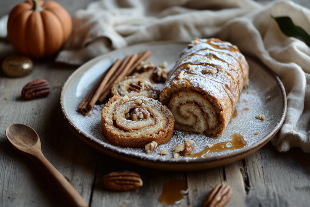post Delicious Pumpkin Roll Recipe - Easy & Homemade
