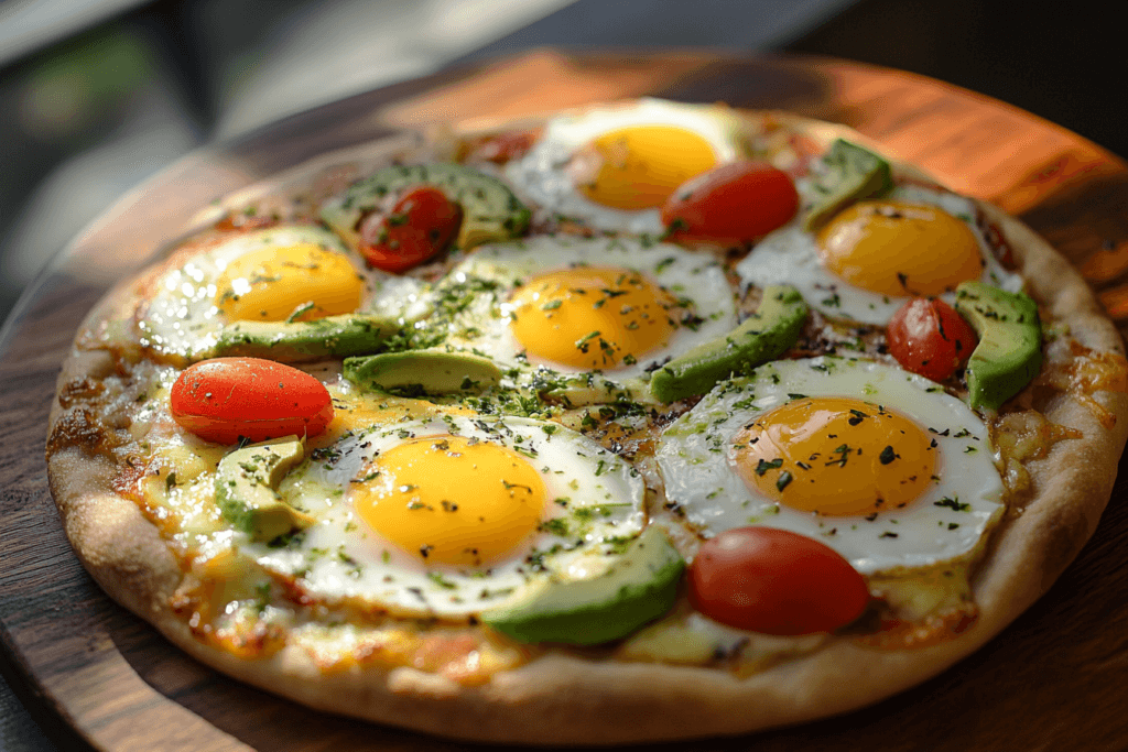 breakfast pizza