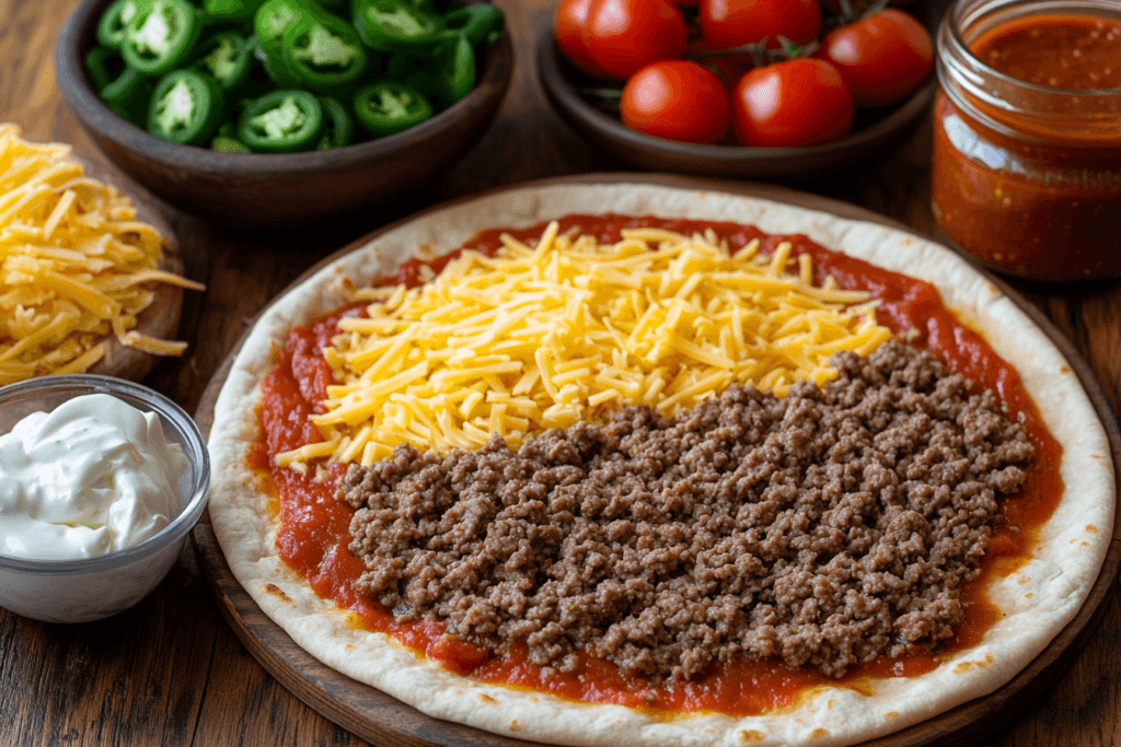 Make Homemade Mexican Pizza in 30 Minutes 4 Make Homemade Mexican Pizza in 30 Minutes post Make Homemade Mexican Pizza in 30 Minutes