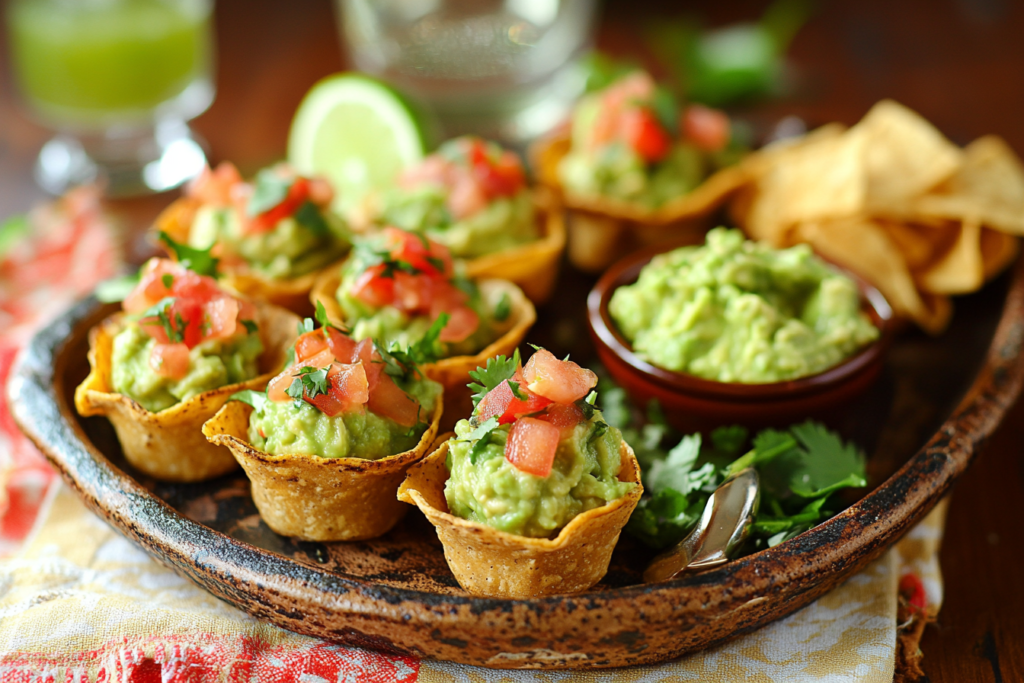 post 5 Irresistible Taco Bites with Homemade Guac!"