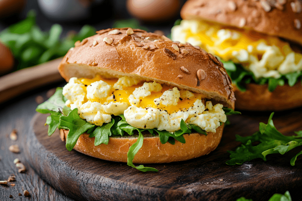 Egg cheese sandwich
