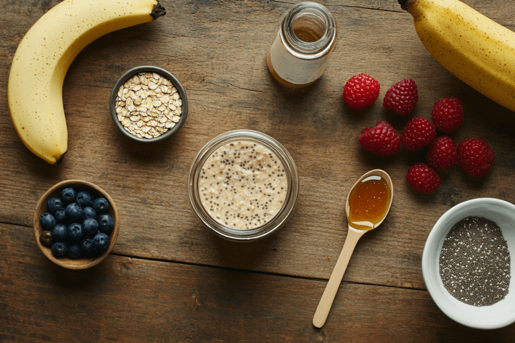 Morning Glow Overnight Oats – Easy, Healthy, and Delicious 2 Morning Glow Overnight Oats – Easy, Healthy, and Delicious post Morning Glow Overnight Oats – Easy, Healthy, and Delicious