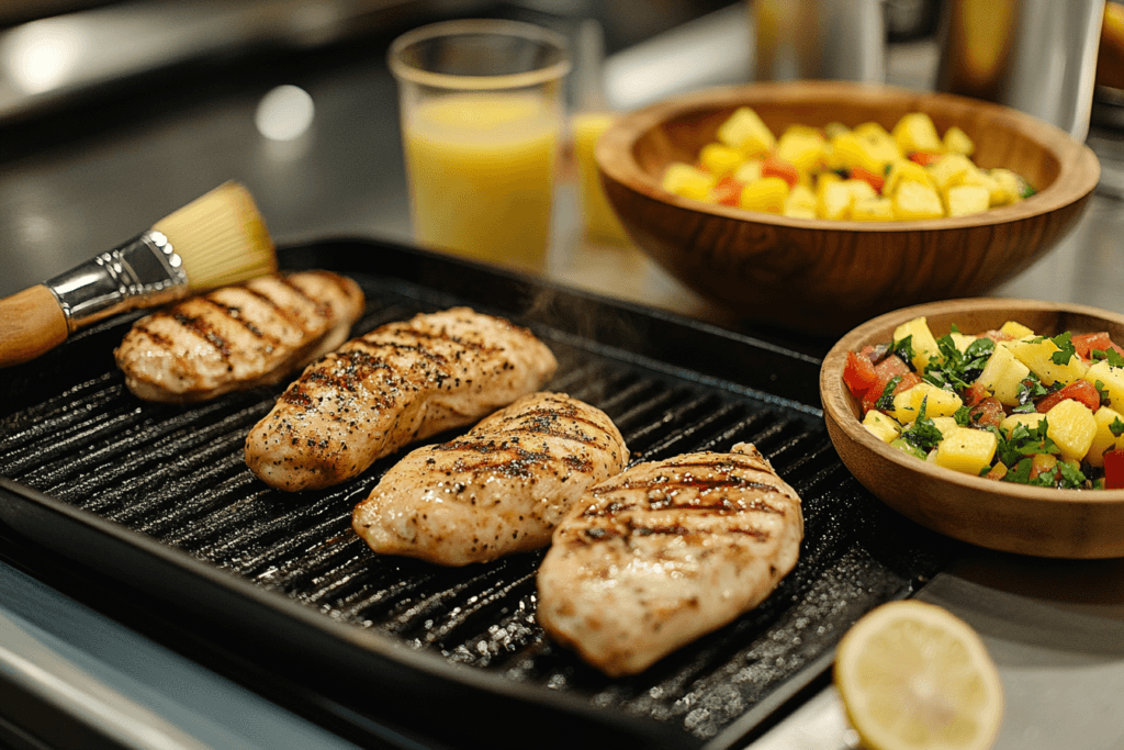 Lemon Ginger Chicken with Pineapple Mango Salsa: A Tropical Fusion Recipe 4 Lemon Ginger Chicken with Pineapple Mango Salsa: A Tropical Fusion Recipe post Lemon Ginger Chicken with Pineapple Mango Salsa: A Tropical Fusion Recipe