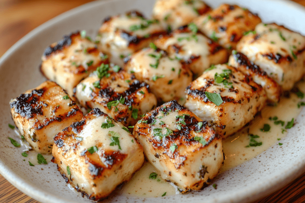 A_plate_of_perfectly_grilled_chicken_bites_golden