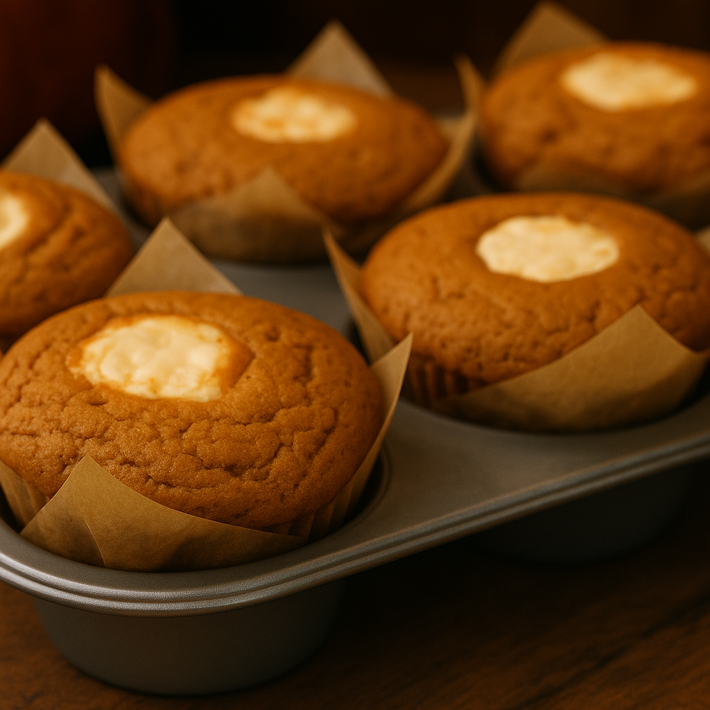 post Easy Pumpkin cheesecake muffins